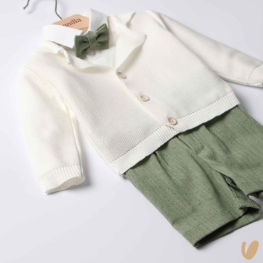 Completo elegante Battesimo