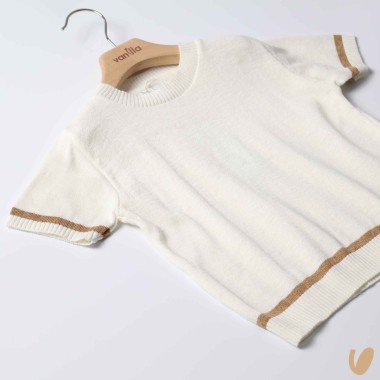 Maglia in filo di cotone Cardigan e Maglia