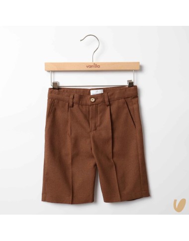 Bermuda all'inglese in lino jeans e Bermuda