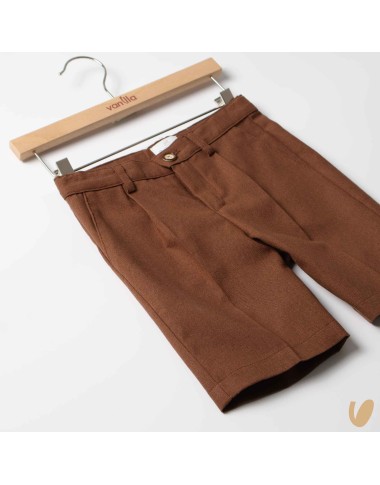 Bermuda all'inglese in lino jeans e Bermuda