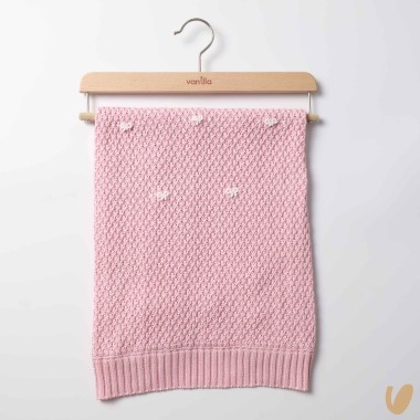 Coperta filo nodo d'amore ricamato a mano Coperta e Lenzuola