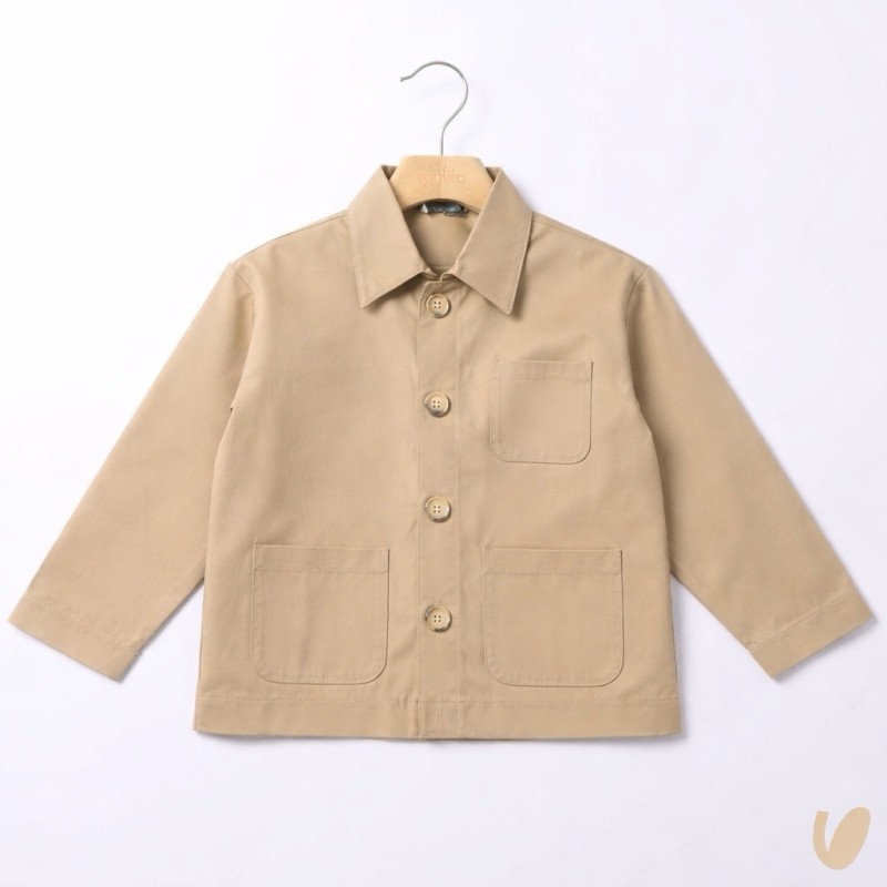 Giacca modello sahariana Cappotto e Giubbino