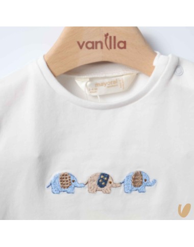 Completo Shit e bermuda Elefantino Completo e Pagliaccetto