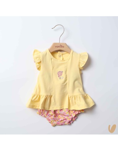 Completo Scamiciata e Culotte Completo e Pagliaccetto