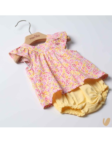 Completo Scamiciata e Culotte Completo e Pagliaccetto