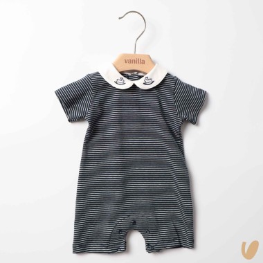 Pagliaccetto righe Completo e Pagliaccetto