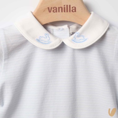 Pagliaccetto righe Completo e Pagliaccetto