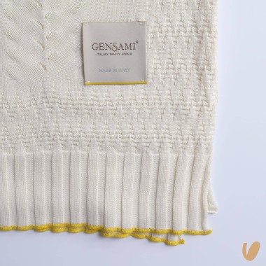 Completo nascita in seta e cotone Set Nascita e Uscita Clinica