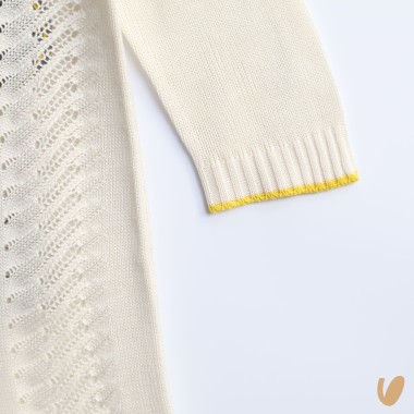 Completo nascita in seta e cotone Set Nascita e Uscita Clinica