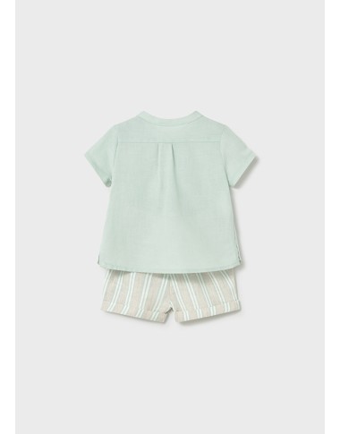 Completo Shirt serafino e bermuda Completo e Pagliaccetto