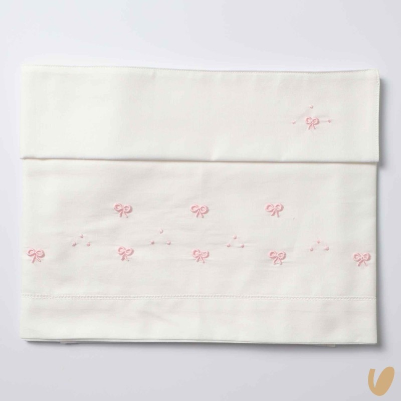 Set lenzuolo nodo d'amore ricamato a mano Coperta e Lenzuola