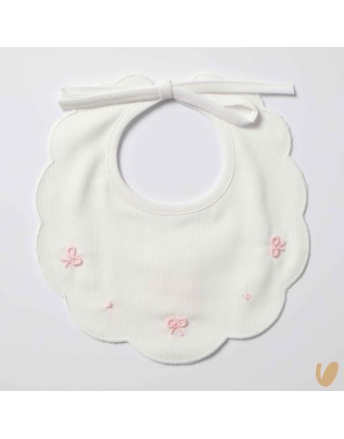Piquè bavetta love knots