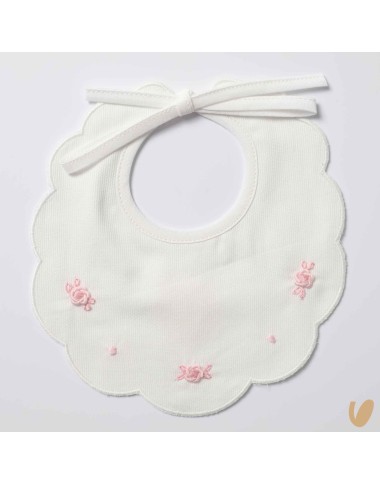 Bavetta piquè roselline Bavetta e Mussola