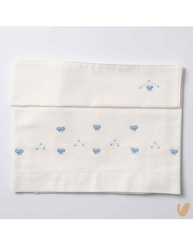 Set lenzuolo nodo d'amore ricamato a mano Coperta e Lenzuola