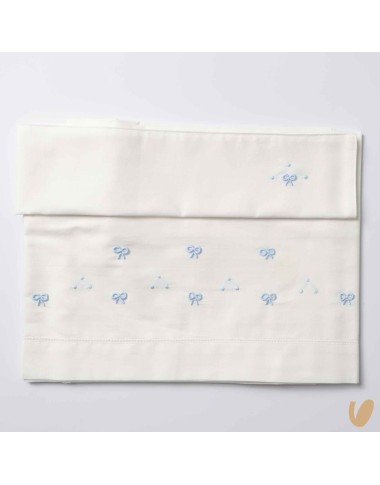 Set lenzuolo nodo d'amore ricamato a mano Coperta e Lenzuola