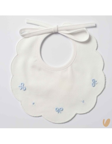 Piquè bavetta love knots