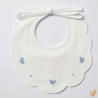 Bavetta piquè nodi d'amore Bavetta e Mussola