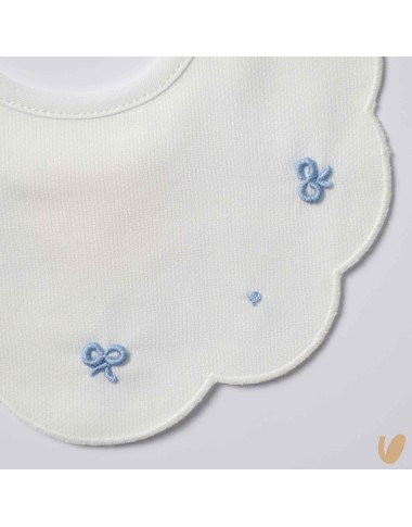 Piquè bavetta love knots