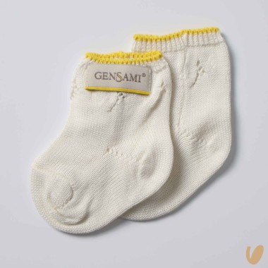 Completo nascita in seta e cotone Set Nascita e Uscita Clinica