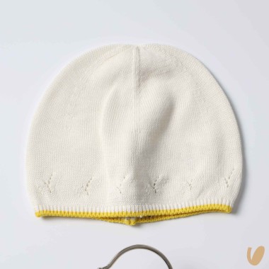 Completo nascita in seta e cotone Set Nascita e Uscita Clinica