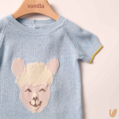 Completo nascita in seta e cotone alpachino Set Nascita e Uscita Clinica