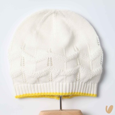 Completo nascita onde in filo di cotone Set Nascita e Uscita Clinica