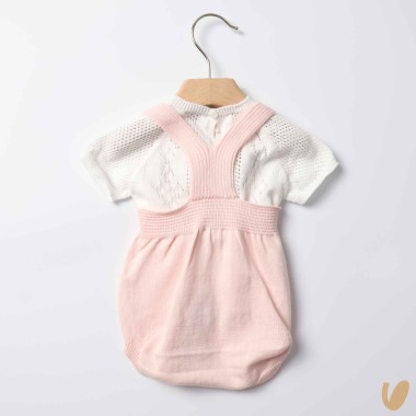 Salopette e maglia cotone organico Completo e Pagliaccetto