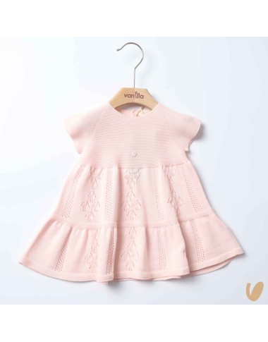 Organic cotton wire tricot dress