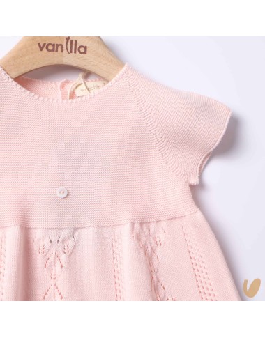 Organic cotton wire tricot dress