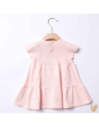 Organic cotton wire tricot dress