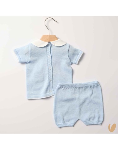 Completo nascita in filo orsetto Completo e Pagliaccetto