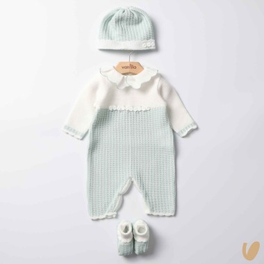 Completo nascita in filo Completo e Pagliaccetto