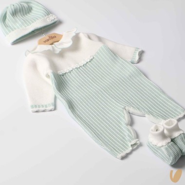 Completo nascita in filo Completo e Pagliaccetto