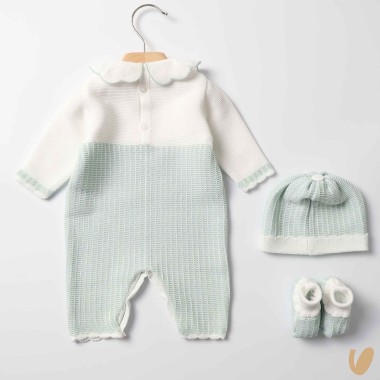 Completo nascita in filo Completo e Pagliaccetto