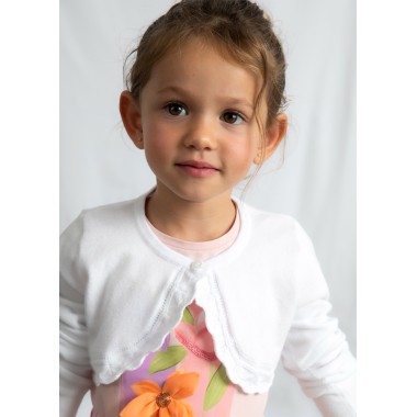 Bolerino tricot smerlato Cardigan e Maglia