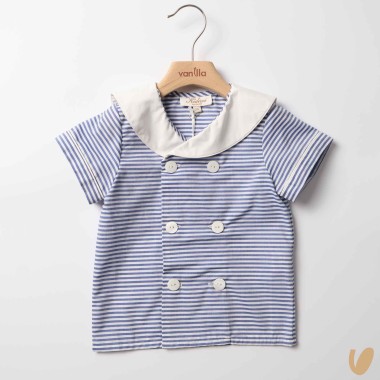 Camicia righe marinaretta Camicia