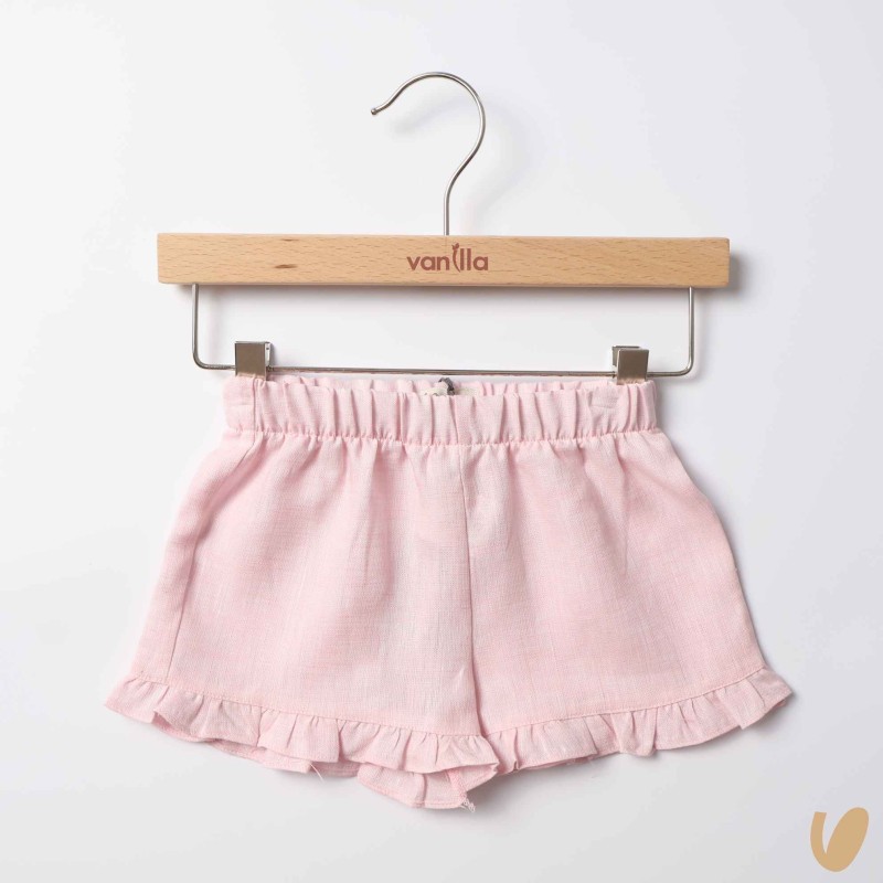 Short in lino voilant Gonna e Shorts