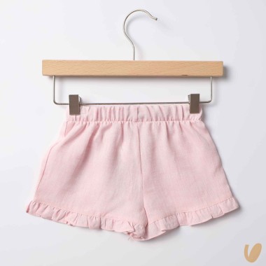 Short in lino voilant Gonna e Shorts
