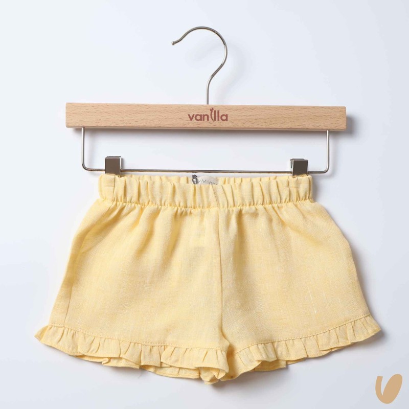 Short in lino voilant Gonna e Shorts