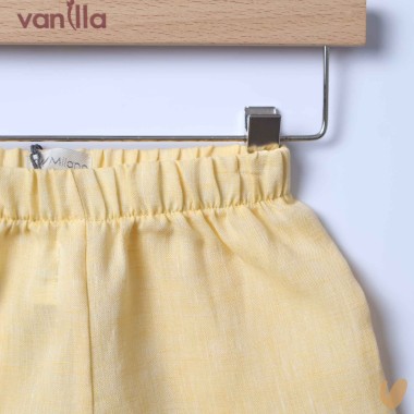 Short in lino voilant Gonna e Shorts