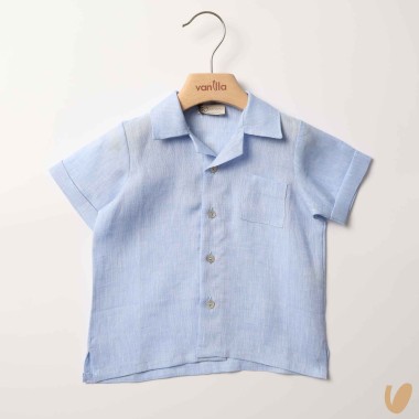 Camicia in puro lino T-Shirt e Camicia