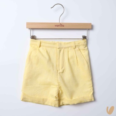 Bermuda in piquè di cotone Bermuda e Salopette