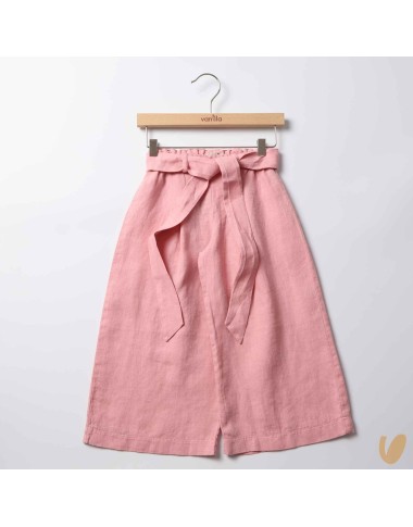 Cropped linen trousers