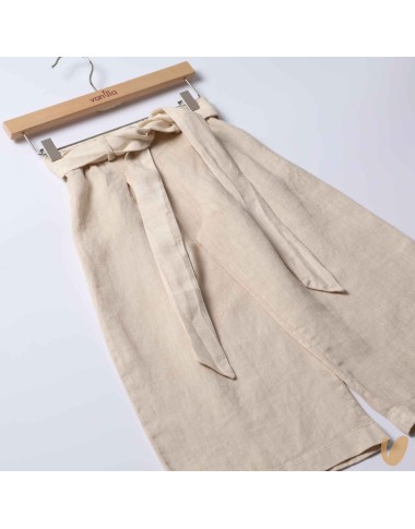 Pantalone in lino cropped Pantaloni e Jeans