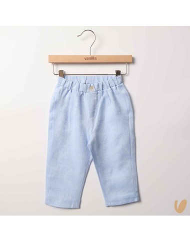 Pure linen trousers