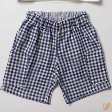 Completo orsetto vichy Completo e Pagliaccetto