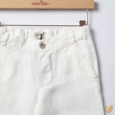 Pantalone in puro lino Pantaloni