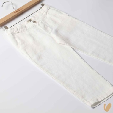 Pantalone in puro lino Pantaloni