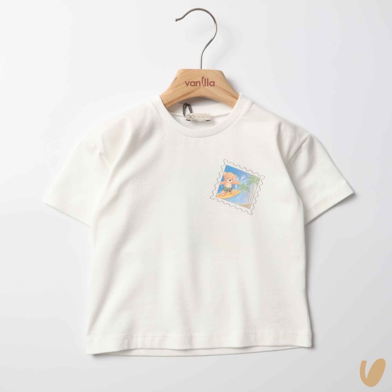 T-shirt orsetto surf T-Shirt e Polo