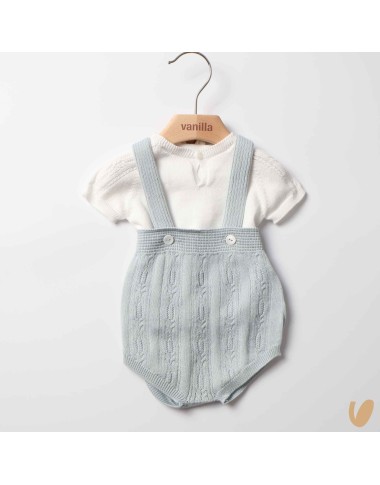 Salopette e maglia cotone organico Completo e Pagliaccetto